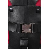 Maximus Aaron Moten Ensemble de Pantalon Rouge avec Ceinture Costume de Cosplay Apocalypse Costume d'Halloween Tenue de Carnaval