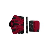 Maximus Aaron Moten Ensemble de Pantalon Rouge avec Ceinture Costume de Cosplay Apocalypse Costume d'Halloween Tenue de Carnaval