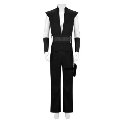 Costume de cosplay Maul Black Training Suit pour Halloween et carnaval