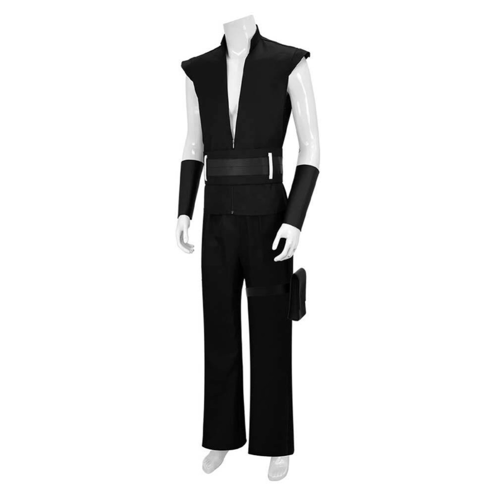 Costume de cosplay Maul Black Training Suit pour Halloween et carnaval