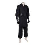 Maul Black Hoodless Combat Suit Cosplay Costume Halloween Carnival Outfit