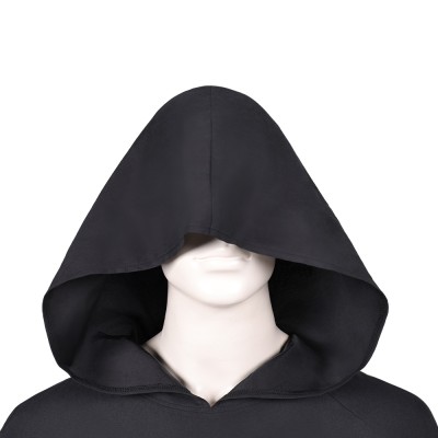Maul Black Hooded Cloak Cosplay Costume Halloween Carnival Outfit