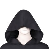 Maul Black Hooded Cloak Cosplay Costume Halloween Carnival Outfit
