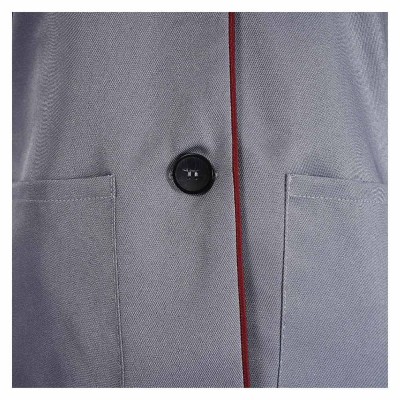 Matilda Women Gray Coat Cosplay Costume Halloween Carnival Outfit