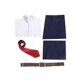 Mashle : Magic and Muscles Saison 2 Costume de Cosplay Mash Burnedead Lance Suit Tenue de Halloween Carnaval