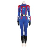 Rivals Mantis Femmes Bleu Combinaison Costume Cosplay Halloween Carnaval Tenue