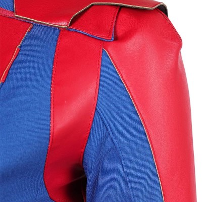 Rivals Mantis Femmes Bleu Combinaison Costume Cosplay Halloween Carnaval Tenue