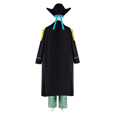 Costume de cosplay rouge Marshall D. Teach pour Halloween et carnaval