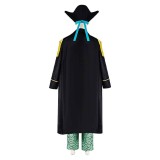 Costume de cosplay rouge Marshall D. Teach pour Halloween et carnaval