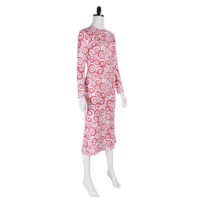 Mars Attacks Martian Girl Women Pink Dress Party Cosplay Costume Halloween Carnival