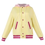 Marriage Toxin Shiori Ureshino Women Yellow Coat Cosplay Costume Halloween Carnival Outfit