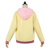 Marriage Toxin Shiori Ureshino Women Yellow Coat Cosplay Costume Halloween Carnival Outfit