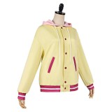 Marriage Toxin Shiori Ureshino Women Yellow Coat Cosplay Costume Halloween Carnival Outfit