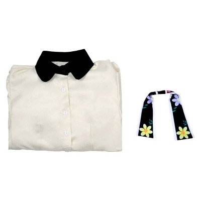 Marriage Toxin Mei Kinosaki Women White Dress Cosplay Costume Halloween Carnival Outfit