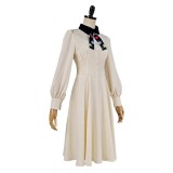 Robe blanche de cosplay pour femmes Mei Kinosaki Marriage Toxin Costume Halloween Carnaval
