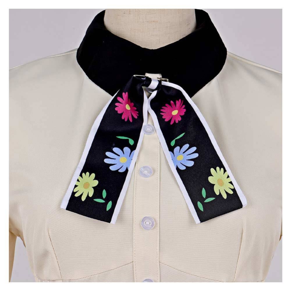 Robe blanche de cosplay pour femmes Mei Kinosaki Marriage Toxin Costume Halloween Carnaval