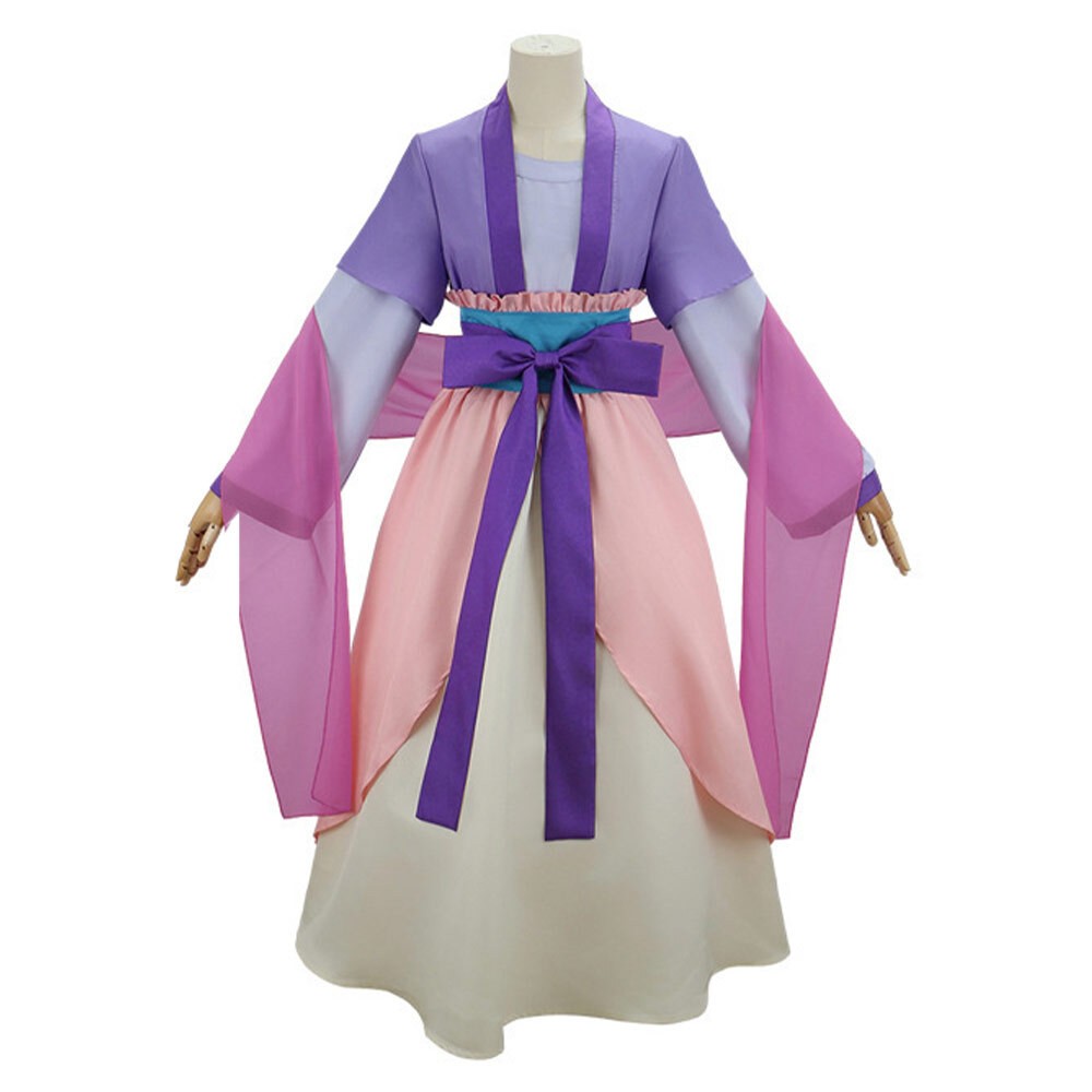 Maomao Women Purple Cosplay Costume Halloween Carnival Outfit