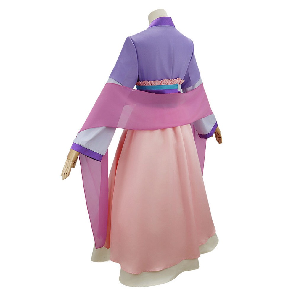 Maomao Women Purple Cosplay Costume Halloween Carnival Outfit