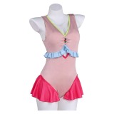 Maomao Women Pink Swimsuit Cosplay Costume Halloween Carnival Outfit
