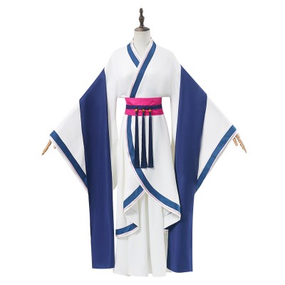 Maomao White Hanfu Cosplay Costume Halloween Carnival Outfit