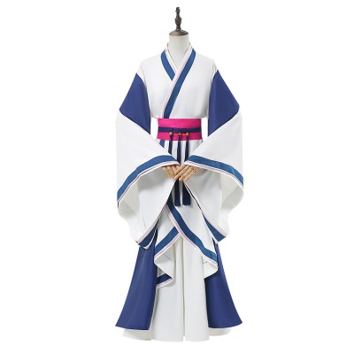 Maomao White Hanfu Cosplay Costume Halloween Carnival Outfit