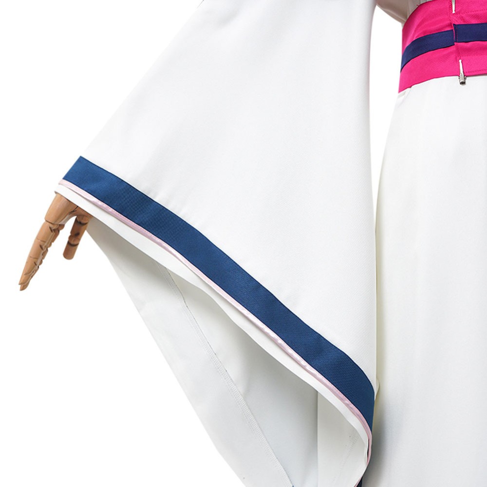 Maomao White Hanfu Cosplay Costume Halloween Carnival Outfit
