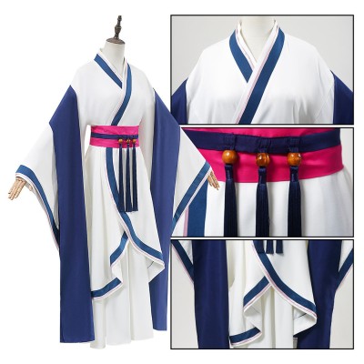 Maomao White Hanfu Cosplay Costume Halloween Carnival Outfit