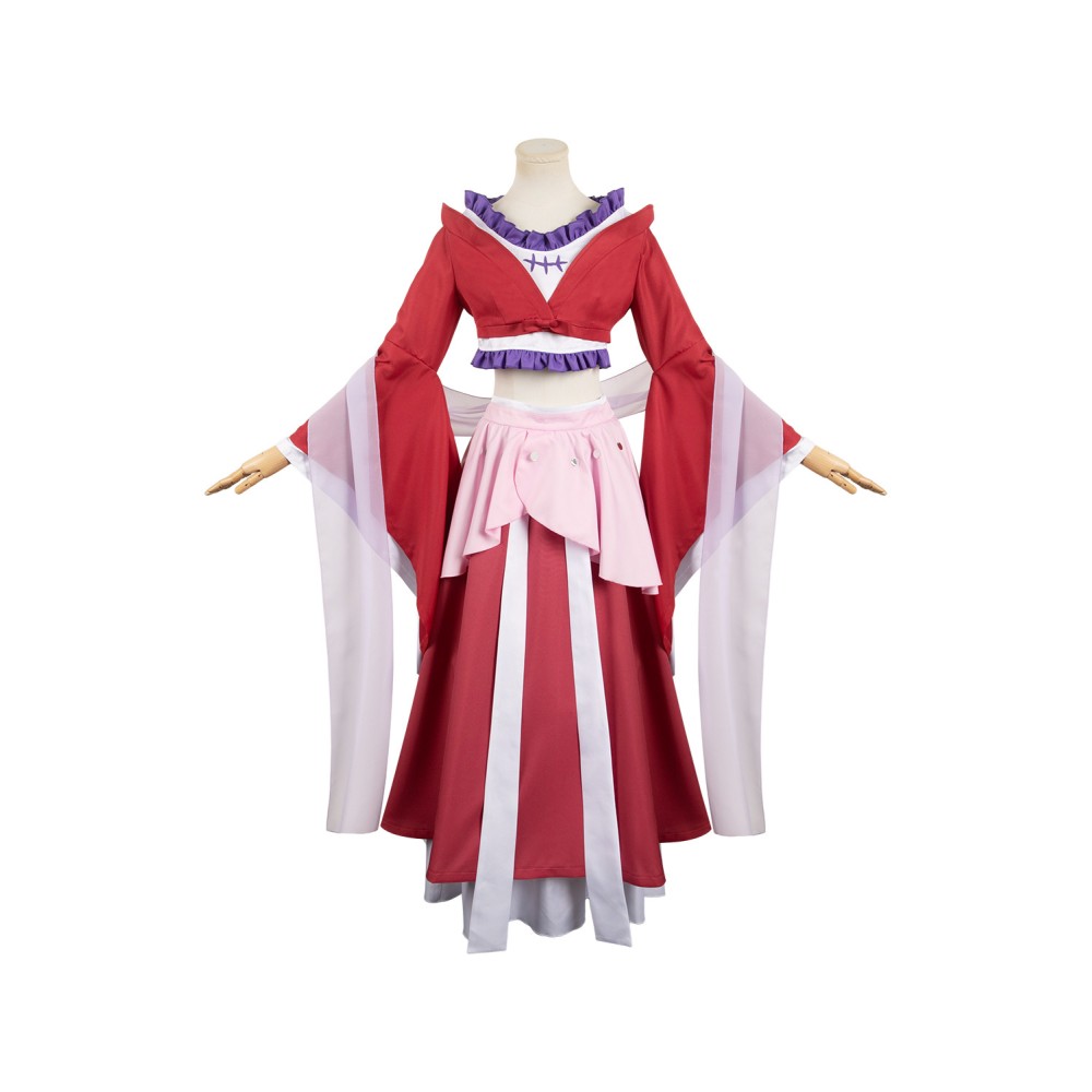 Costume de cosplay complet Maomao Red pour Halloween et carnaval