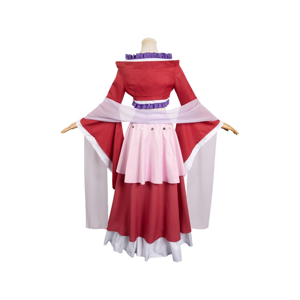 Costume de cosplay complet Maomao Red pour Halloween et carnaval