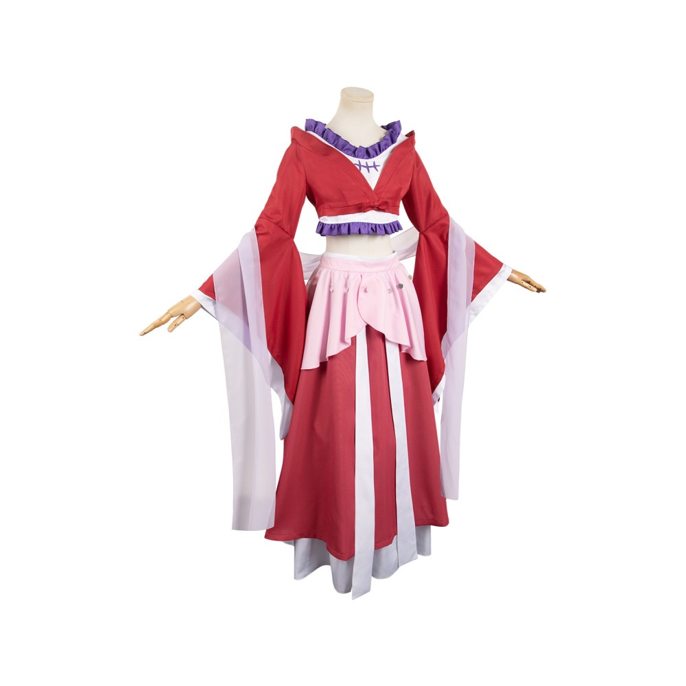 Costume de cosplay complet Maomao Red pour Halloween et carnaval