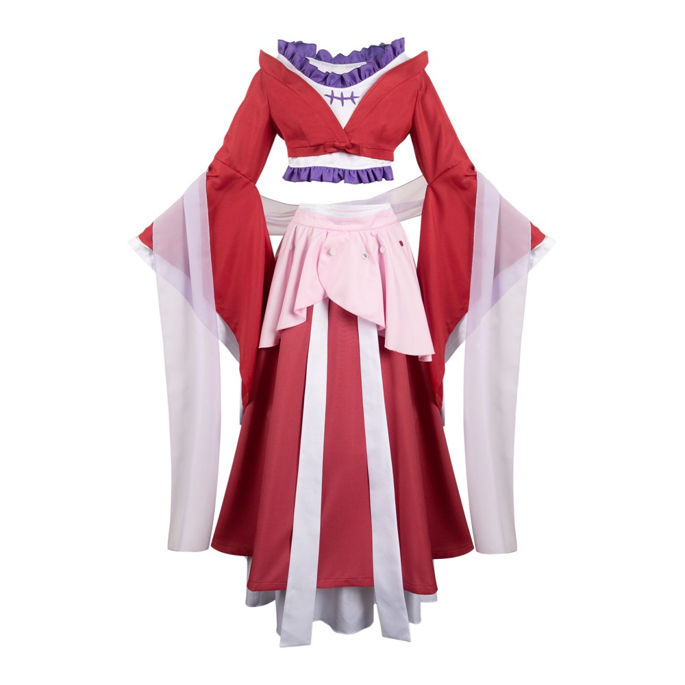 Costume de cosplay complet Maomao Red pour Halloween et carnaval