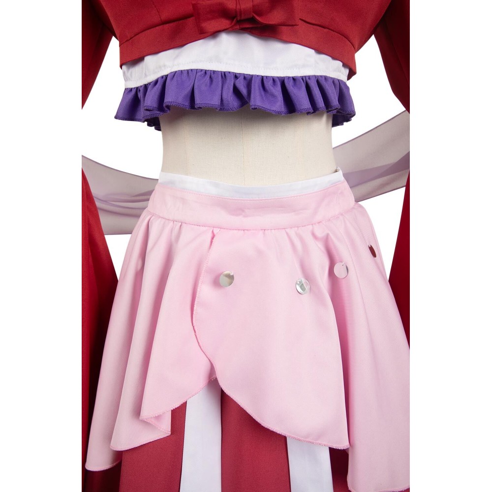 Costume de cosplay complet Maomao Red pour Halloween et carnaval