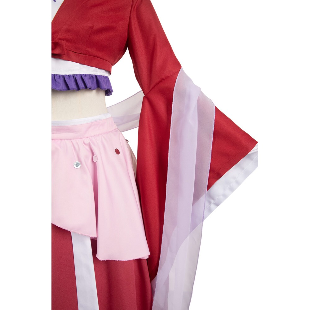 Costume de cosplay complet Maomao Red pour Halloween et carnaval