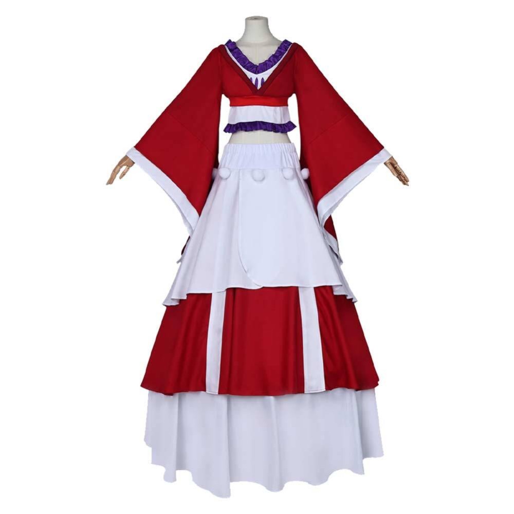 Robe de danse rouge Maomao Costume de cosplay Tenue de carnaval d'Halloween