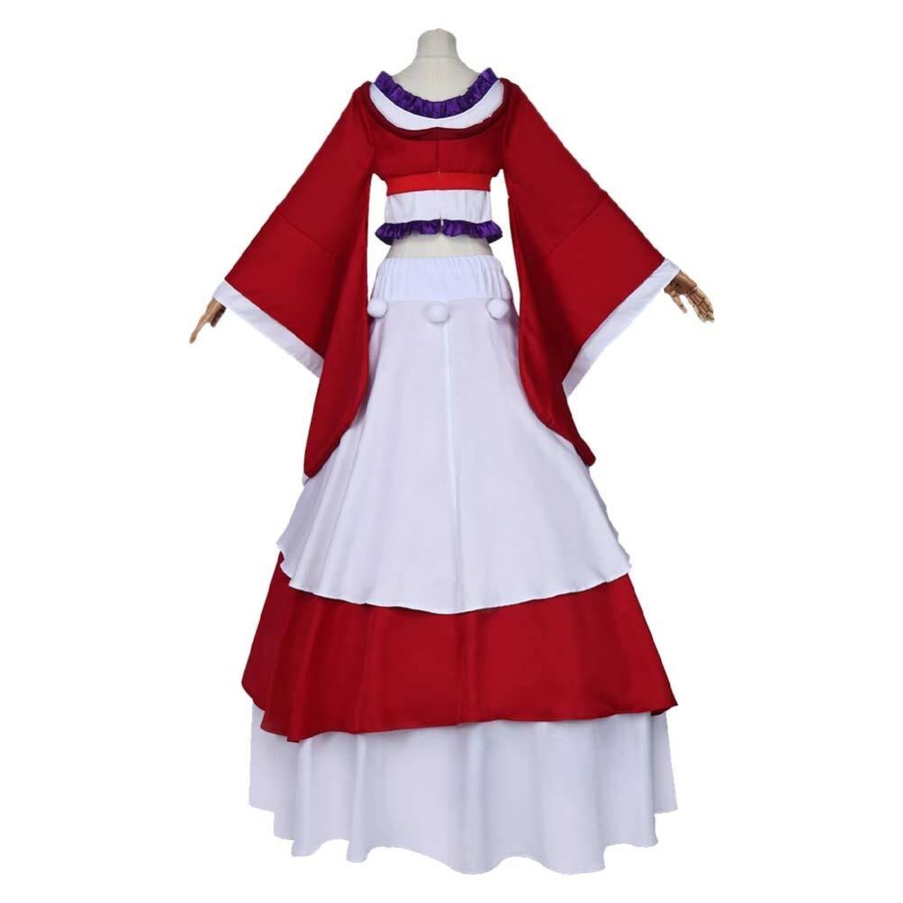 Robe de danse rouge Maomao Costume de cosplay Tenue de carnaval d'Halloween