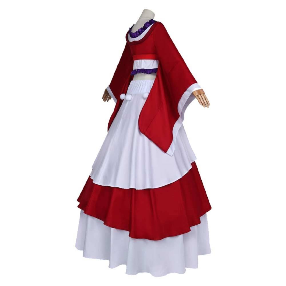Robe de danse rouge Maomao Costume de cosplay Tenue de carnaval d'Halloween