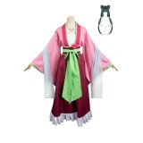 Ensemble de costume Hanfu robe rose Maomao pour cosplay, tenue de carnaval d'Halloween