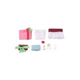 Ensemble de costume Hanfu robe rose Maomao pour cosplay, tenue de carnaval d'Halloween