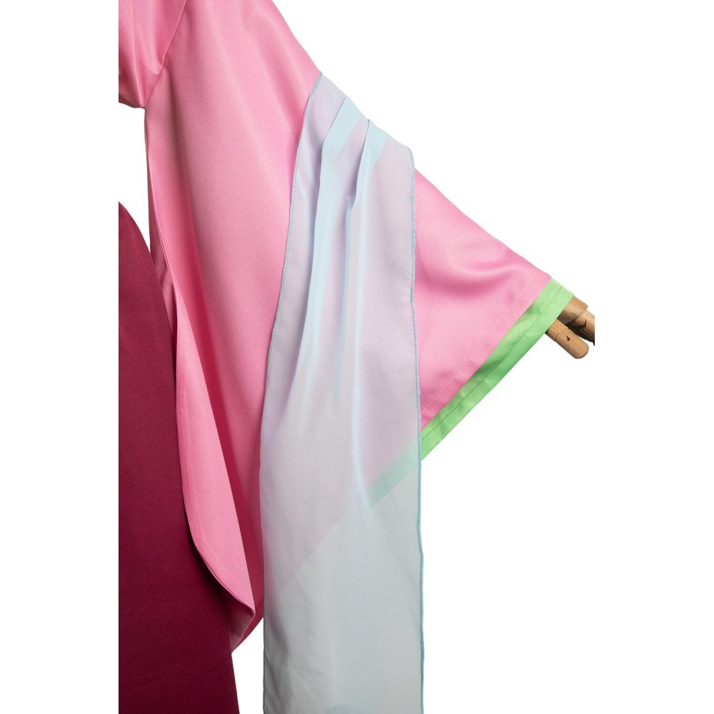Ensemble de costume Hanfu robe rose Maomao pour cosplay, tenue de carnaval d'Halloween