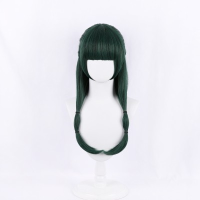 Maomao Perruque Résistante à la Chaleur Accessoires en Cheveux Synthétiques Costume Cosplay Halloween Carnaval