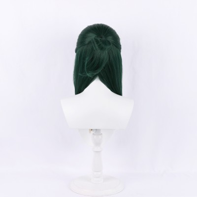 Maomao Perruque Résistante à la Chaleur Accessoires en Cheveux Synthétiques Costume Cosplay Halloween Carnaval