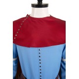 Manor Lords Suzerain Blue Suit With Red Cape&nbsp;s Suit Cosplay Costume Halloween Carnival Outfit