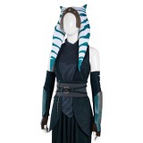 The Mando S2 Ahsoka Tano Top Pants Suit Cosplay Costume Halloween Carnival Outfit