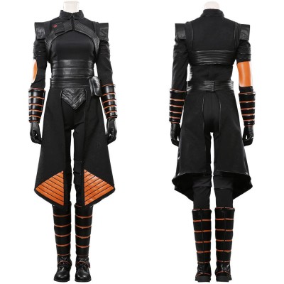 The Mandalorian-Fennec Shand Suit Cosplay Costume Halloween Carnival Outfit