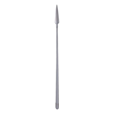 Accessoires de costume de cosplay de lance en argent mandalorien pour Halloween et carnaval
