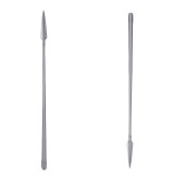 Accessoires de costume de cosplay de lance en argent mandalorien pour Halloween et carnaval