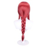 Perruque Makima en cheveux synthétiques résistants, accessoires de costume de cosplay pour Halloween et carnaval