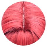 Perruque Makima en cheveux synthétiques résistants, accessoires de costume de cosplay pour Halloween et carnaval