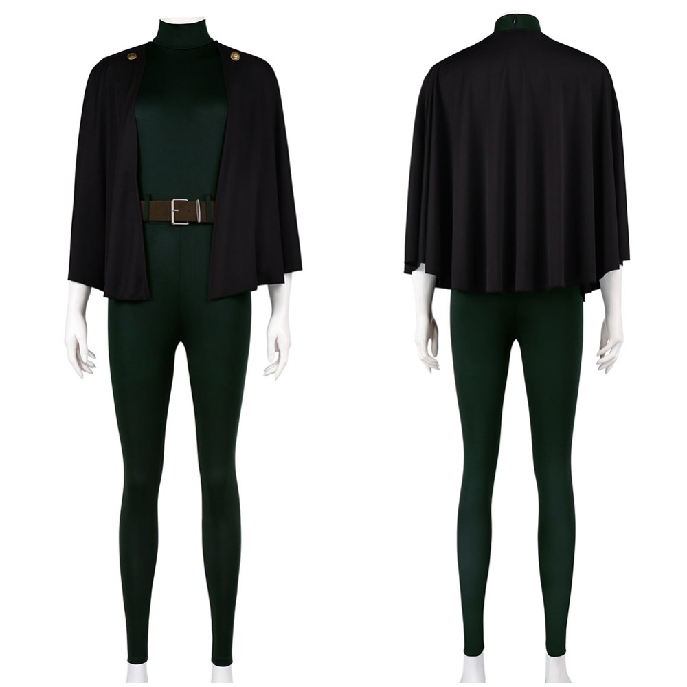 Maki Zenin Women Green Cosplay Costume Halloween Carnival Outfit