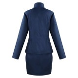 Maki Zenin Women Blue Cosplay Costume Halloween Carnival Outfit
